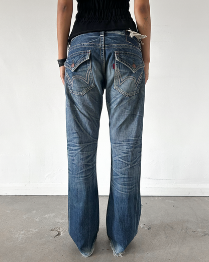 Edwin 503 BlueTrip with Button Back Pockets