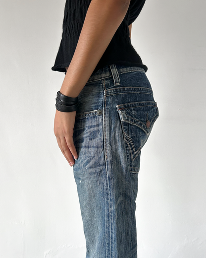 Edwin 503 BlueTrip with Button Back Pockets