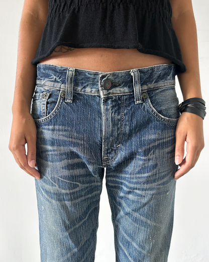 Edwin 503 BlueTrip with Button Back Pockets