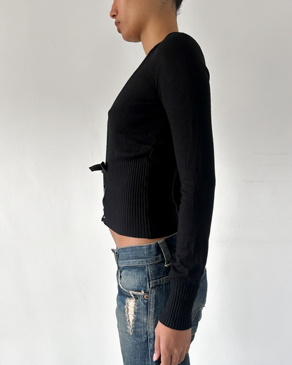 Iceberg Corset Cardigan