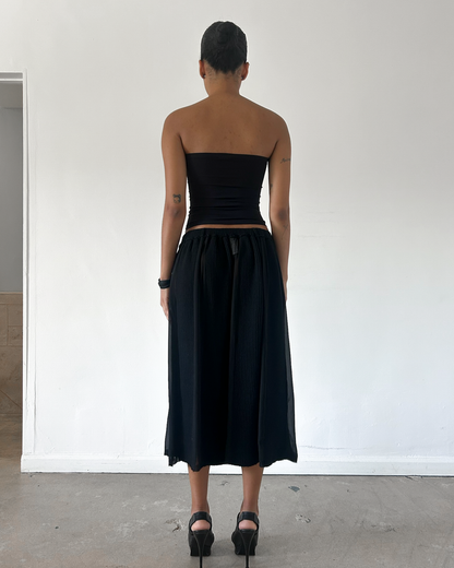 Robe de Chambre AW2002 Knit Pleated Skirt