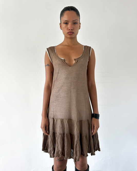 Adolfo Dominguez  Double Layer Dress