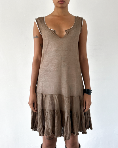 Adolfo Dominguez  Double Layer Dress