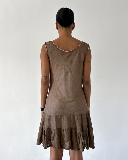 Adolfo Dominguez  Double Layer Dress