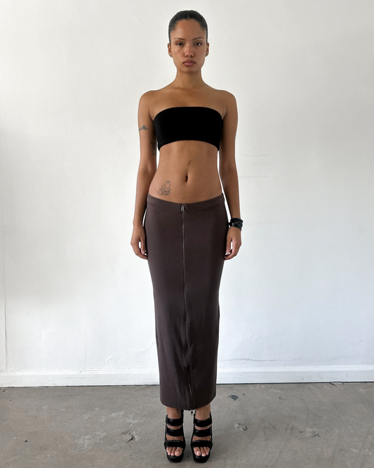 MM6 Maison Margiela Maxi Zipper Skirt