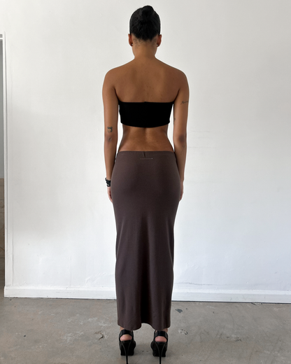 MM6 Maison Margiela Maxi Zipper Skirt
