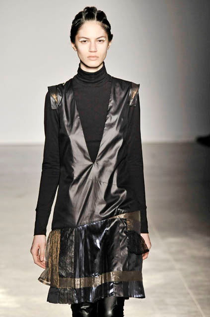 Veronique Branquinho FW2008 Drop-Waist Dress